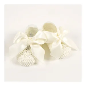 Best Patucos mercedita crochet lazo Calzado