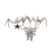 Outlet Peluche espiral elefante gris y beige Juguetes
