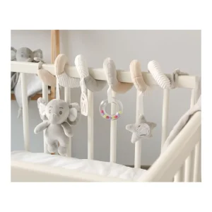 Outlet Peluche espiral elefante gris y beige Juguetes