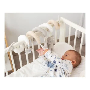Outlet Peluche espiral elefante gris y beige Juguetes