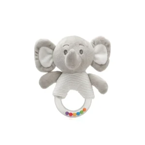 Sale Peluche sonajero elefante gris 18cm Juguetes