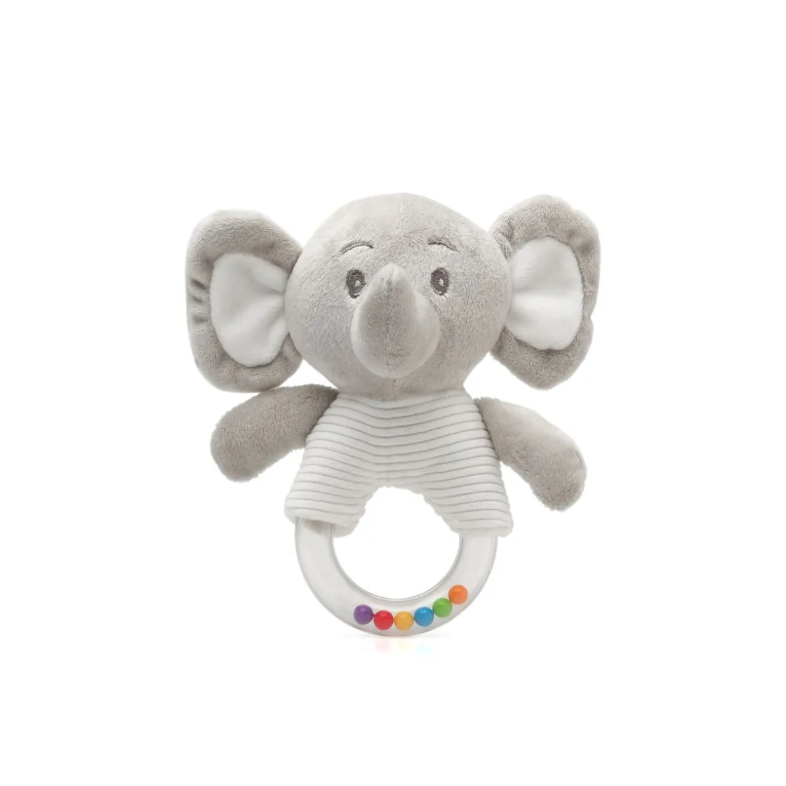 peluche_sonajero_elefante_0.webp Sale Peluche sonajero elefante gris 18cm Juguetes