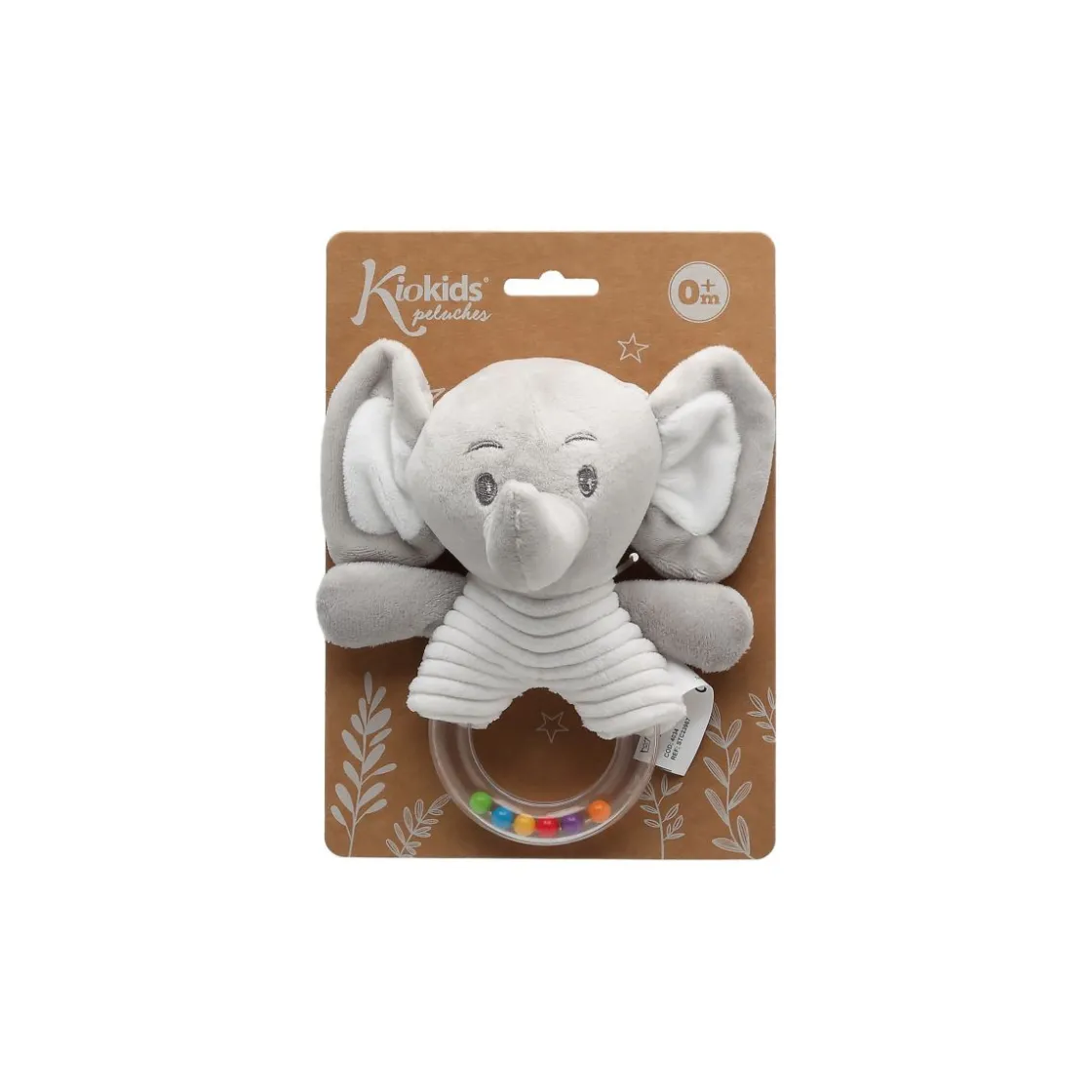 peluche_sonajero_elefante_4.webp Sale Peluche sonajero elefante gris 18cm Juguetes