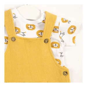 Fashion Peto camiseta leon Conjuntos