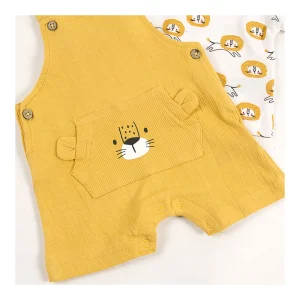 Fashion Peto camiseta leon Conjuntos