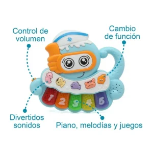 New Piano pulpo musical Juguetes