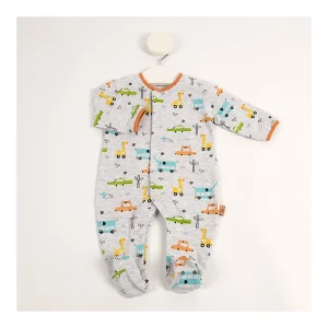 Outlet Pijama largo de algodon coches Pijamas