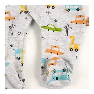 Outlet Pijama largo de algodon coches Pijamas