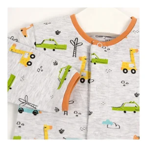 Outlet Pijama largo de algodon coches Pijamas