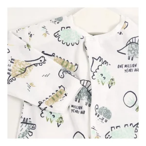 Discount Pijama largo de algodon dinosaurios Pijamas