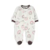 Fashion Pijama terciopelo manga larga erizo Pijamas