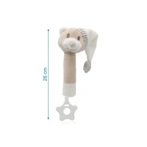 Clearance Sonajero cricri osito con gorro Juguetes