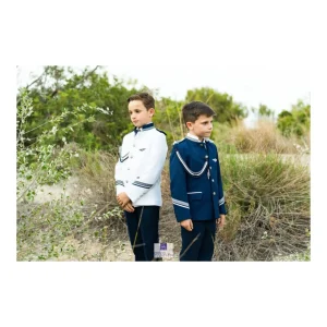 Fashion Traje de comunión almirante con chaleco Bautizo, Ceremonia Y Comunión