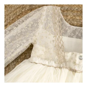 Outlet Vestido de ceremonia con tul Bautizo, Ceremonia Y Comunión