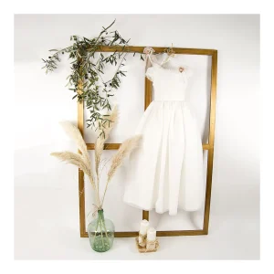 Clearance Vestido MUESTRARIO comunion cuerpo topo Bautizo, Ceremonia Y Comunión