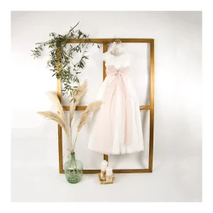 Clearance Vestido MUESTRARIO comunion cuerpo topo Bautizo, Ceremonia Y Comunión
