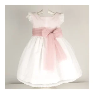 Sale Vestido tul topo cintura Bautizo, Ceremonia Y Comunión