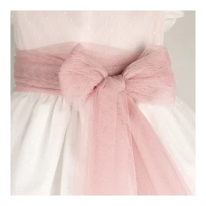 Sale Vestido tul topo cintura Bautizo, Ceremonia Y Comunión