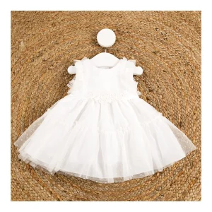 Clearance Vestido volante bodoques Bautizo, Ceremonia Y Comunión