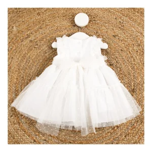 Clearance Vestido volante bodoques Bautizo, Ceremonia Y Comunión