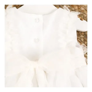 Clearance Vestido volante bodoques Bautizo, Ceremonia Y Comunión
